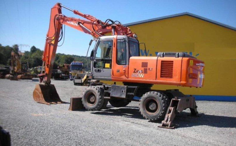 Hitachi zx210w-3