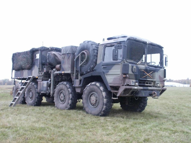 Грузовик man 8x8