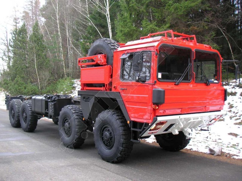 Ман 8х8 лесовоз