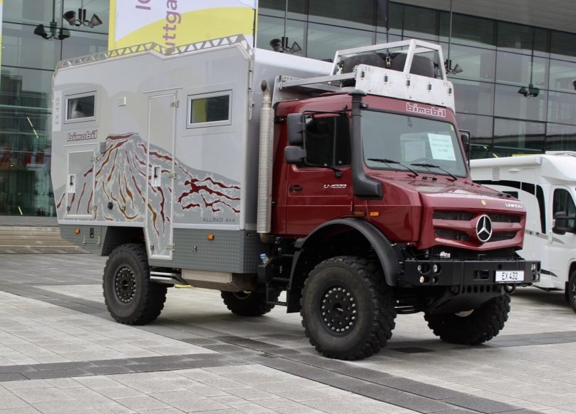 Mercedes Unimog 4x4 Expedition track