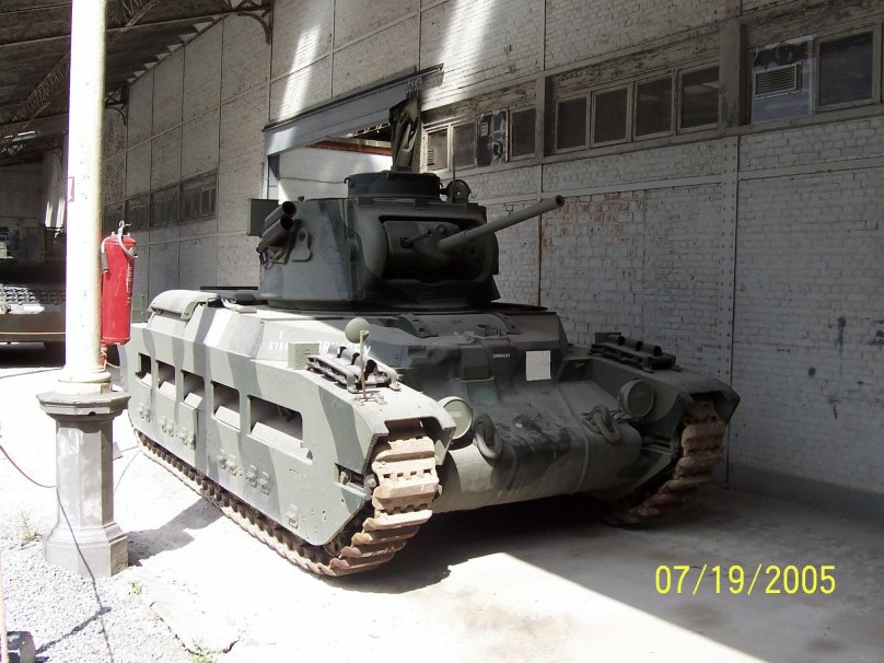 Mk2 Matilda танк двигатель