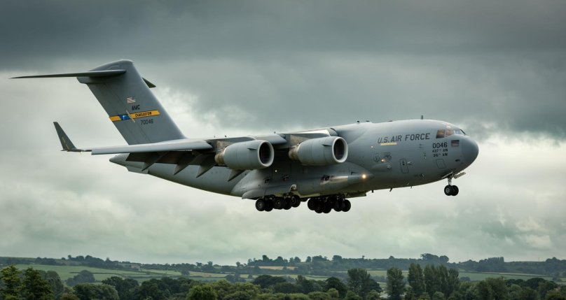 Самолет Boeing c-17а Globemaster III