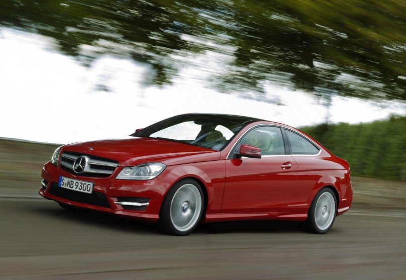 Mercedes Benz c class Coupe 2012