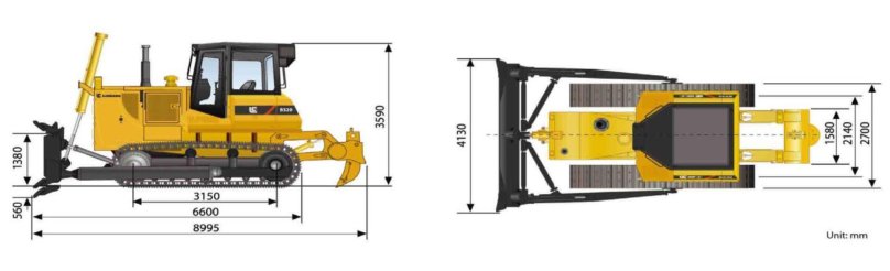 Liugong 320 бульдозер