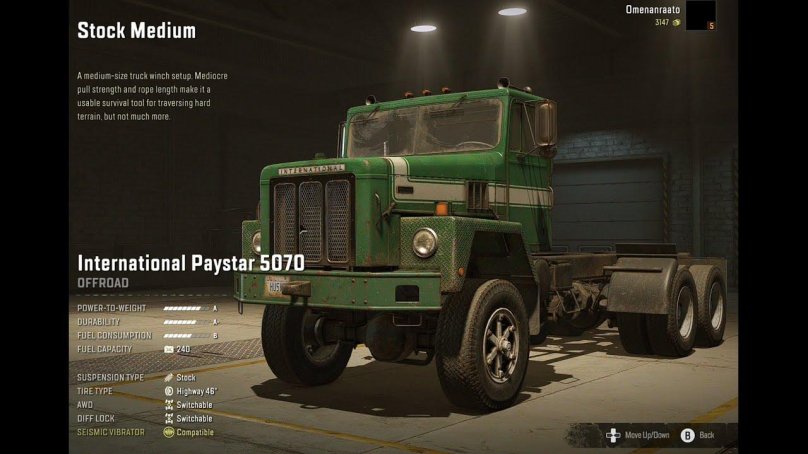 International Paystar 5070 SNOWRUNNER