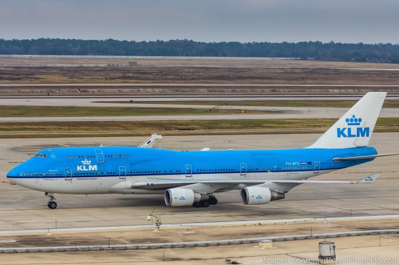 Боинг 747 КЛМ