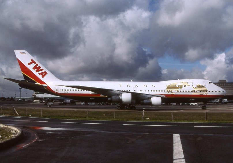 Боинг 747 TWA