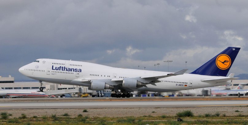 Боинг 747 400 Люфтганза