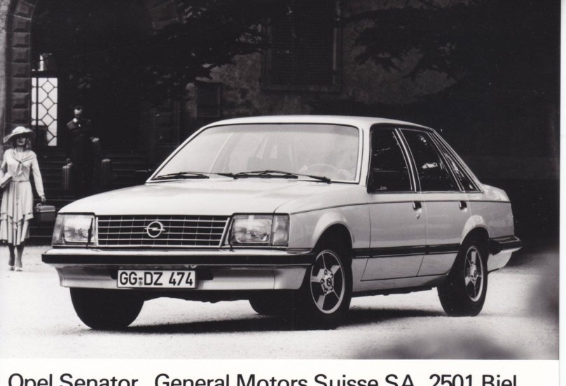 Опель сенатор 1983