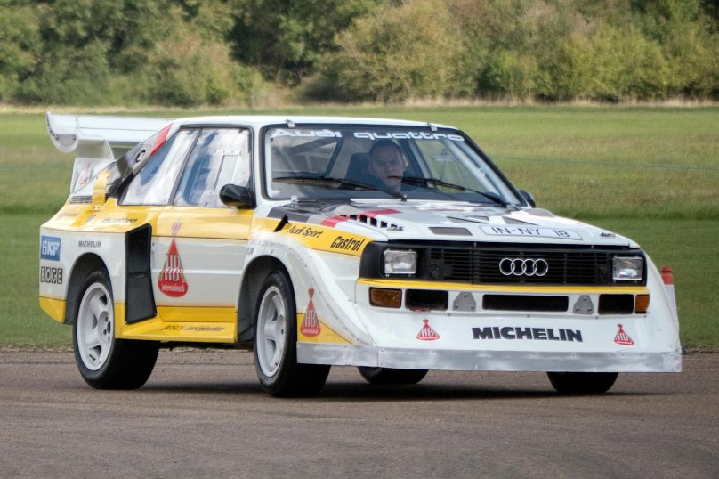 Ауди против Лянча стоп кадры