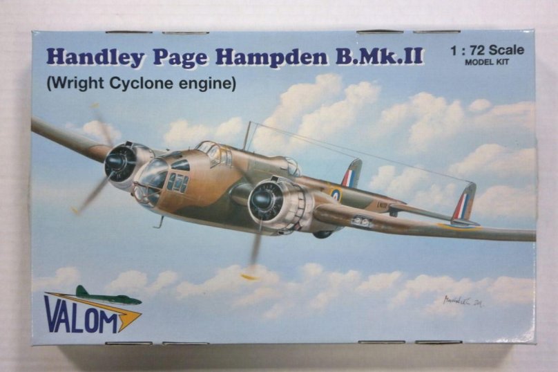 Handley Page Hampden 1/72