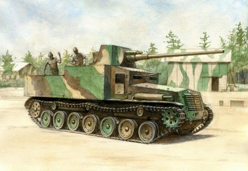 САУ Type 5 ho-to Япония