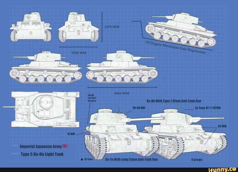 Танк Type 5 ke ho