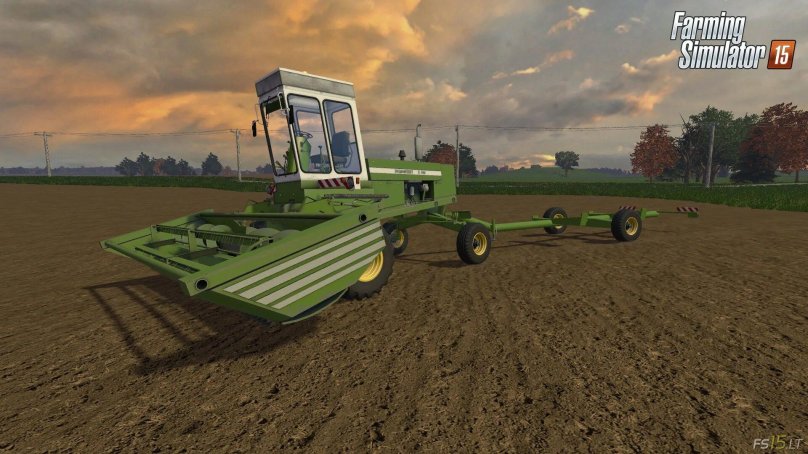 Самоходная косилка Fortschritt e302