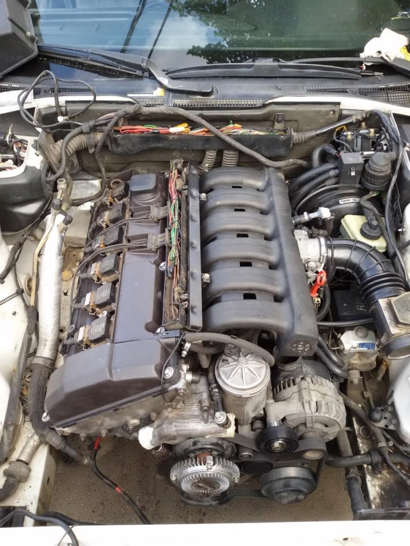 Мотор БМВ м50