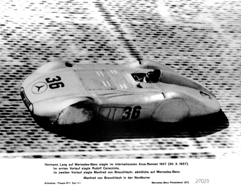 Mercedes w25 Streamliner 1937