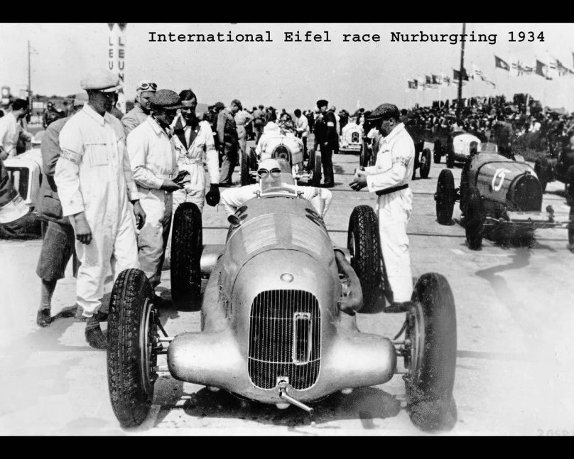 Мерседес серебряная стрела 1931