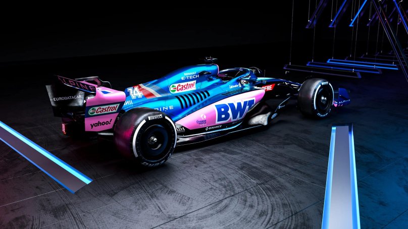 Alpine f1 2022 BWT livery