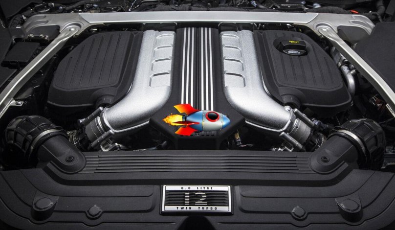 Двигатель Бентли w12