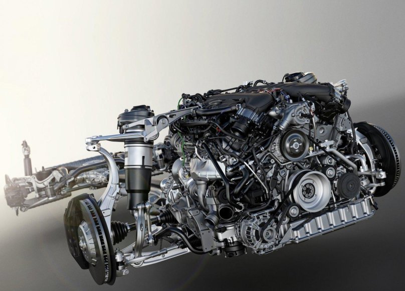 Мотор Bentley w12