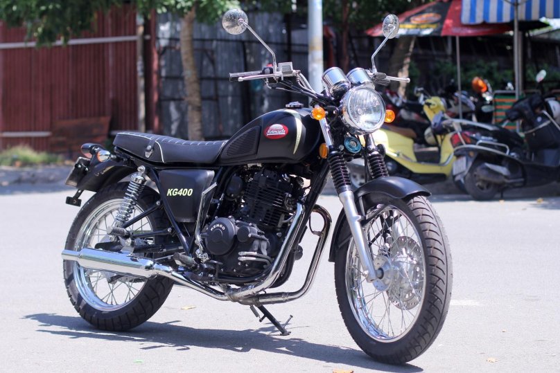 Скремблер 400 кубов