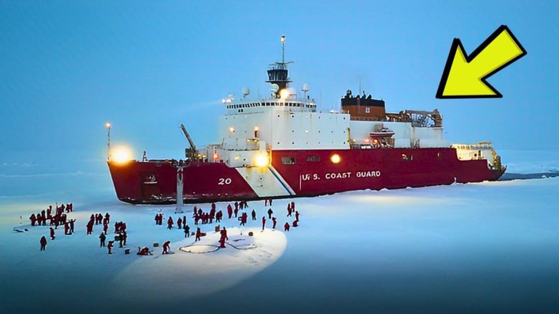 Ледокол Арктика 1977