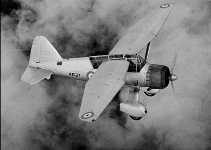 Самолёт p.12 Lysander Delanne