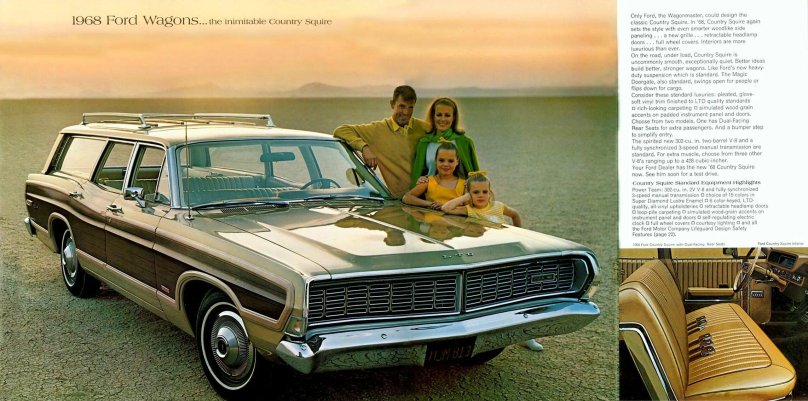 Ford Country Squire Ltd 1968