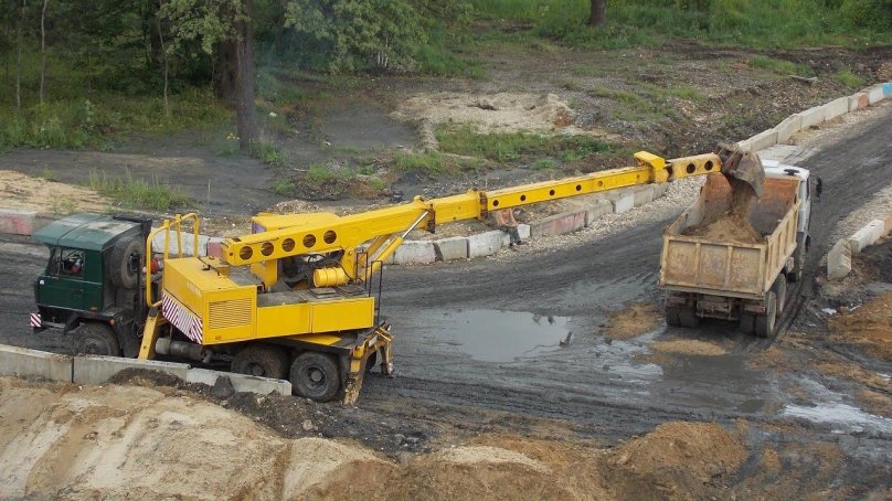 Экскаватор планировщик Татра 815 УДС 114