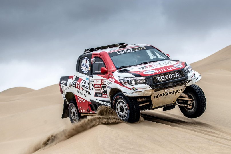 Toyota Dakar все машины которые участвовали