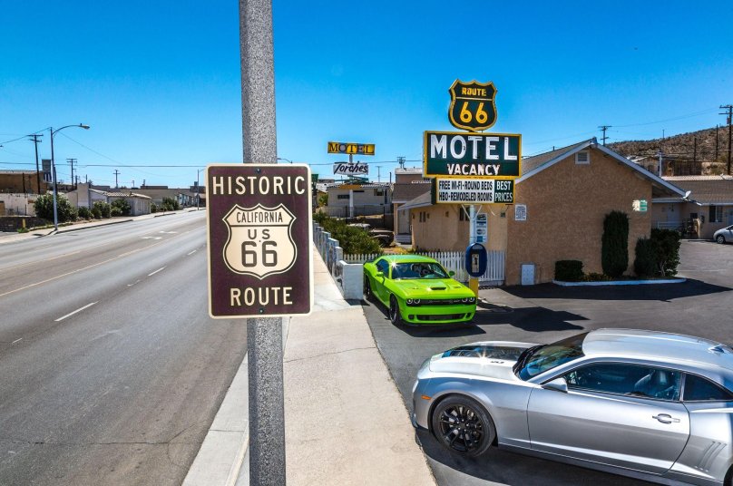 Мотель в Америке Роут 66