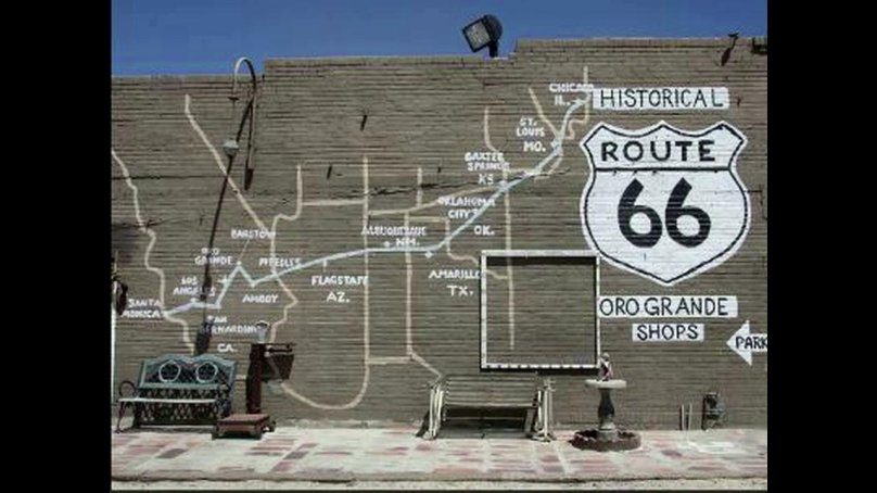 Кафе Route 66 в Америке