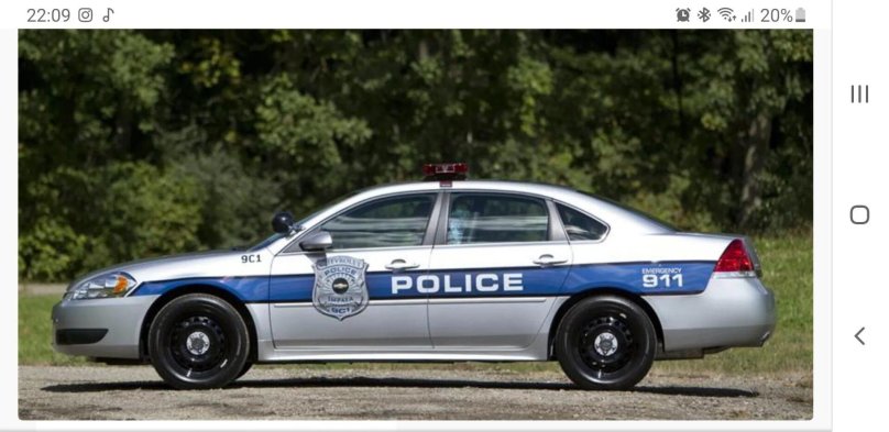 Chevrolet Impala 2000 Police