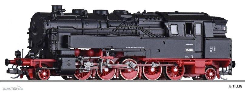 Паровоз br Tillig масштаб ТТ
