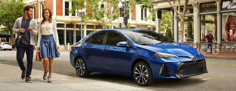 Corolla Fieldеr 2019 в синем цвете