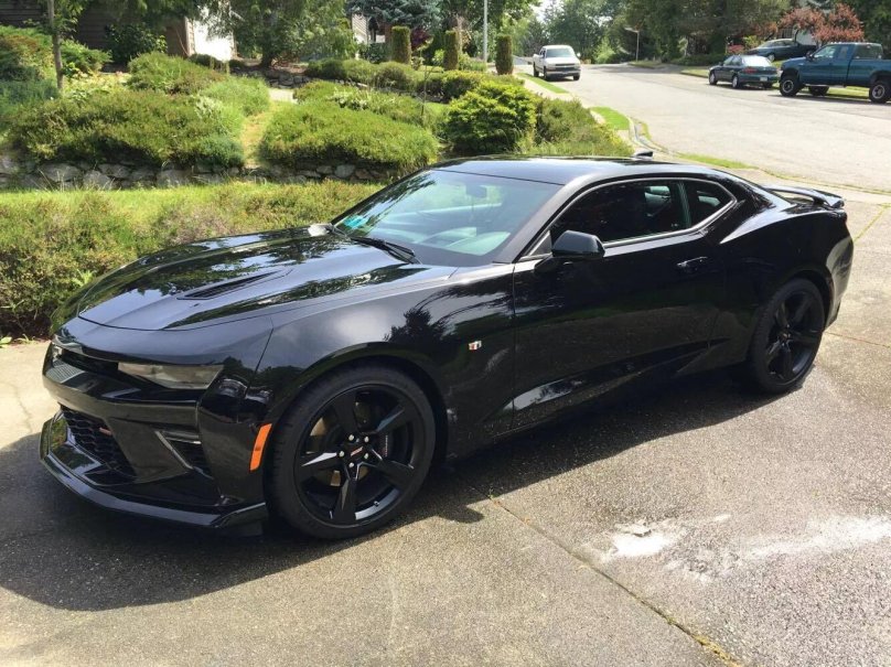 Шевроле Камаро 2020 черная