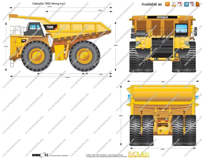 Cat 789d технические характеристики