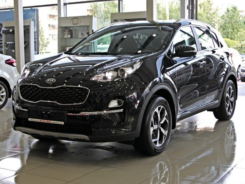 Kia Sportage 2021 черный