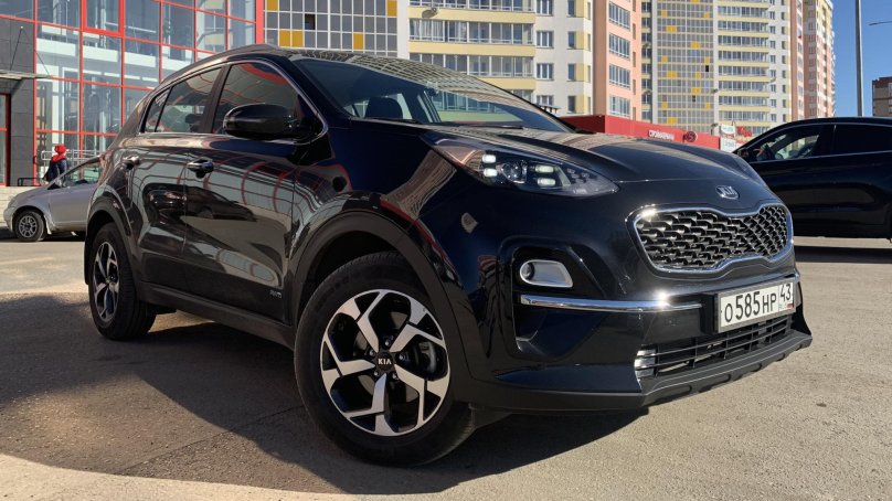 Кия Спортейдж черного цвета после пожара фото 2023 года