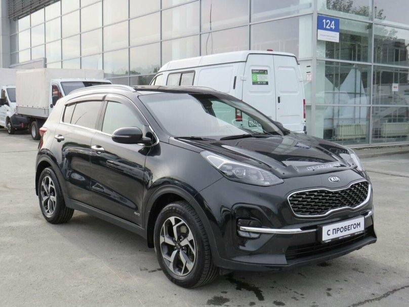 Битый Киа Спортейдж 2019