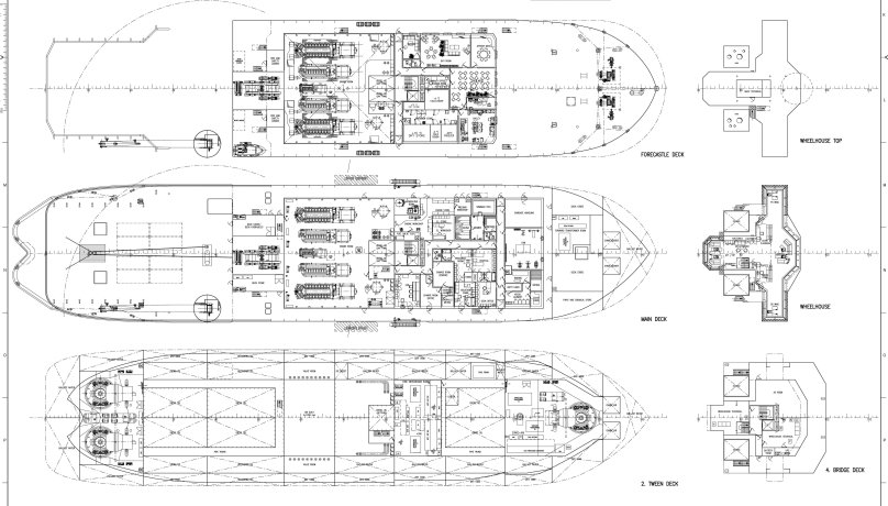 Проект 22220 ледокол чертеж