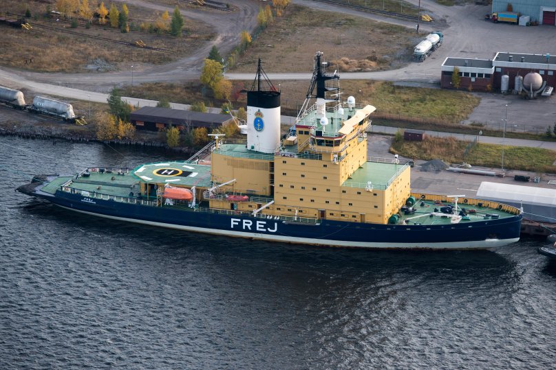 Лулео Швеция корабль