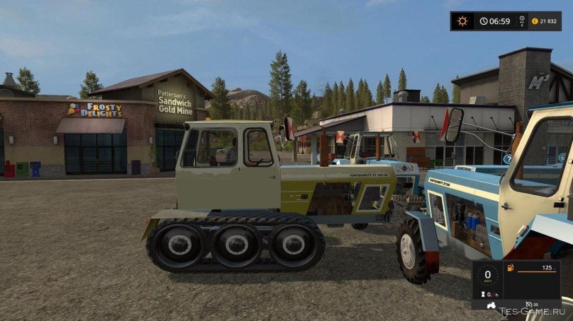 Трактор Fortschritt для ФС 17