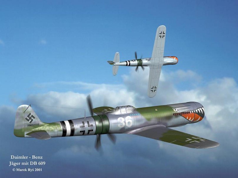 Реактивные истребители третьего рейха