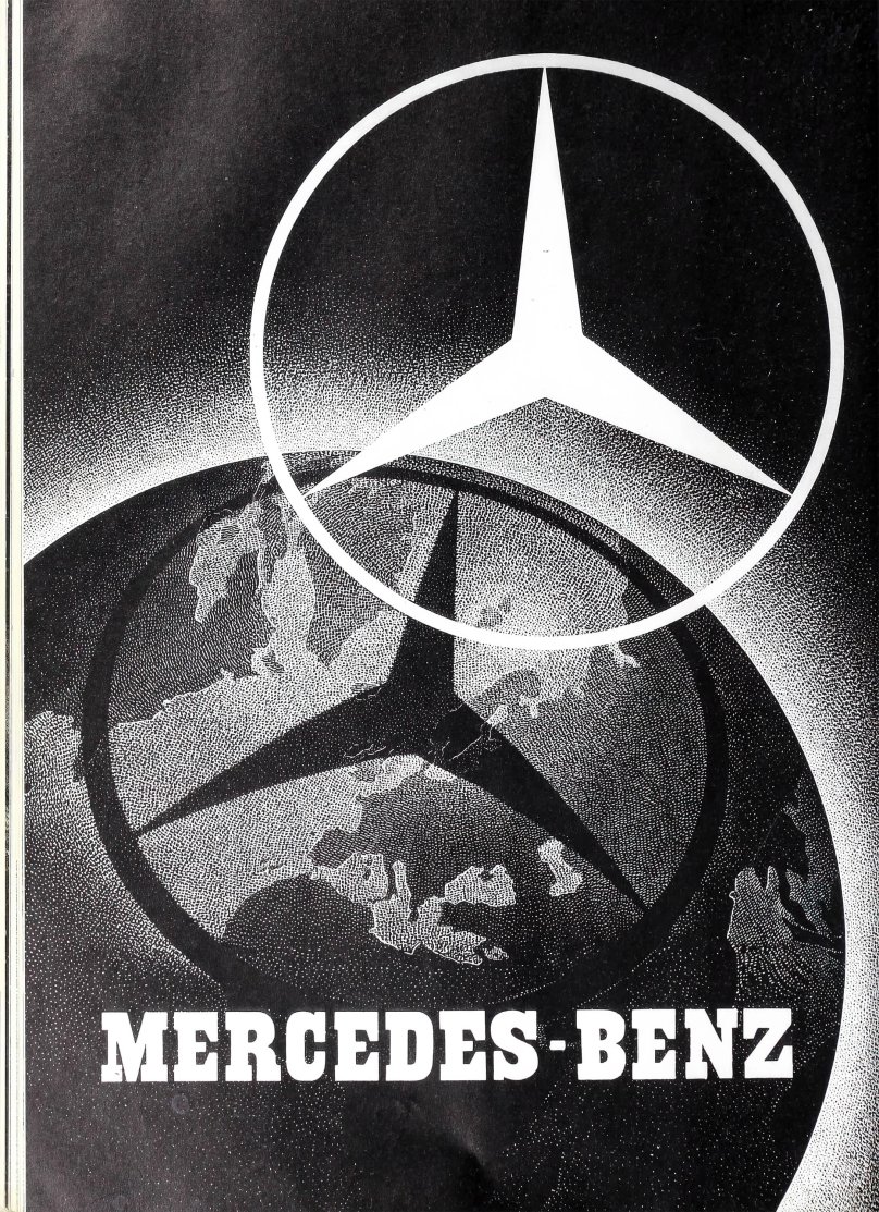 Плакат Мерседес