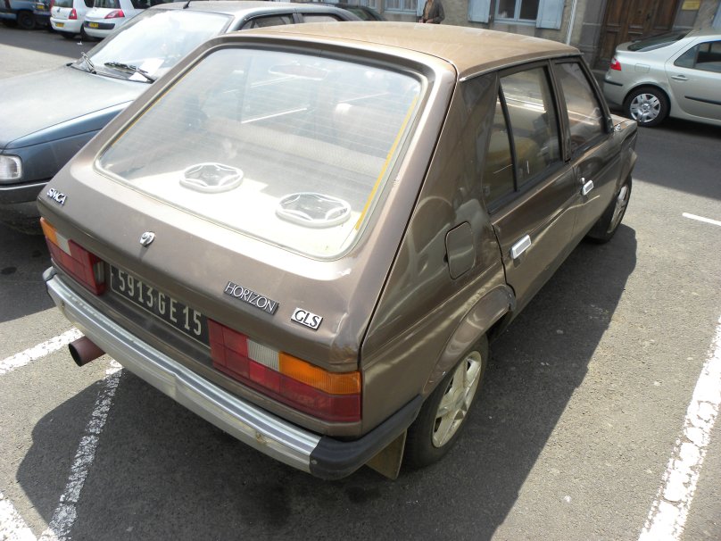 Talbot Horizon 1.1 МТ, 1984