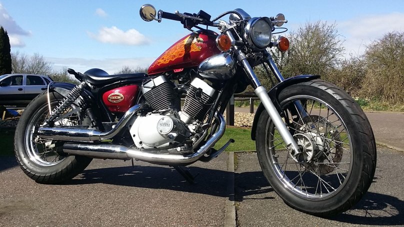 Yamaha 125 Virago Bobber