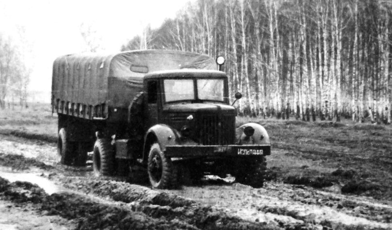 МАЗ 502 лесовоз