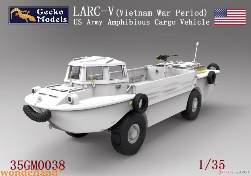 35gm0038 LARC-V (Vietnam War) us Army Amphibious Cargo vehicle (1:35)
