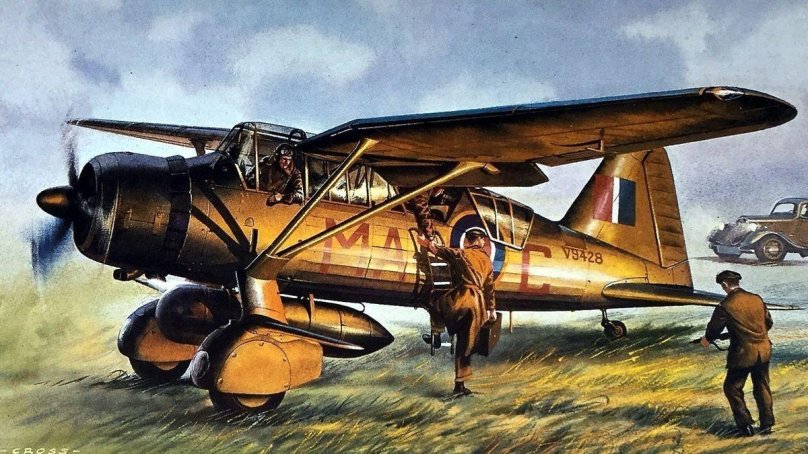 Лизандр самолет